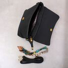 Женская сумка, черная П3076 Женская сумка, черная П3076