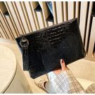 Жіноча сумка-клатч, коричнева П3078