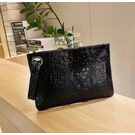 Женская сумка-клатч, черная П3079