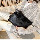 Женская сумка-клатч, черная П3079