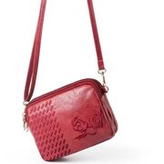 Жіноча сумка-клатч, червона П3081