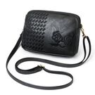 Жіноча сумка-клатч, чорна П3084