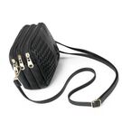 Жіноча сумка-клатч, чорна П3084