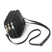 Женская сумка-клатч, черная П3084