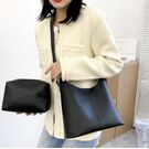 Жіноча сумка+косметичка, коричнева П3085