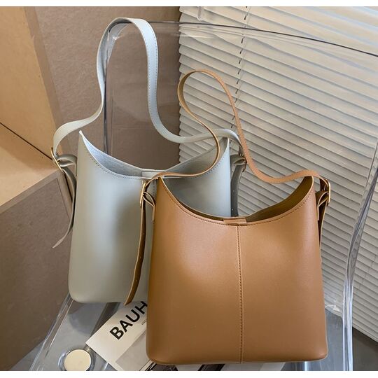 Женская сумка+косметичка, серая П3086