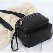 Жіноча сумка-клатч, чорна П3089