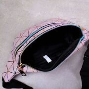 Женская поясная сумка, бананка, розовая П3090