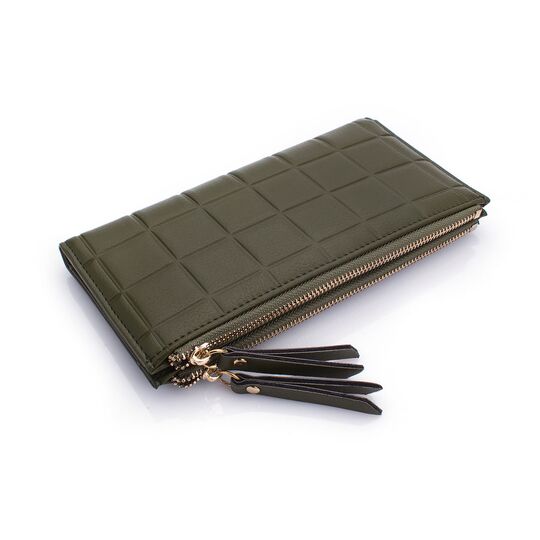 Женский кошелек, зеленый П0210