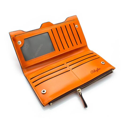 Жіночий гаманець, помаранчевий П0211