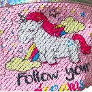 Дитяча сумка поясна, бананка, Єдиноріг, П3103