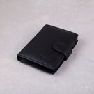 Чоловічий гаманець, чорний П3107