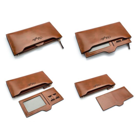 Жіночий гаманець, сірий П0212 Жіночий гаманець, сірий П0212