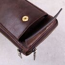 Мужское портмоне, сумка "Contact’S", коричневое П3113 Мужское портмоне, сумка "Contact’S", коричневое П3113