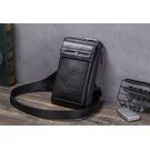 Мужское портмоне, сумка "Contact’S", черное П3114