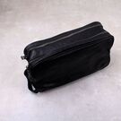 Мужская сумка косметичка "Contact’S", черная П3116