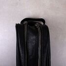 Мужская сумка косметичка "Contact’S", черная П3116