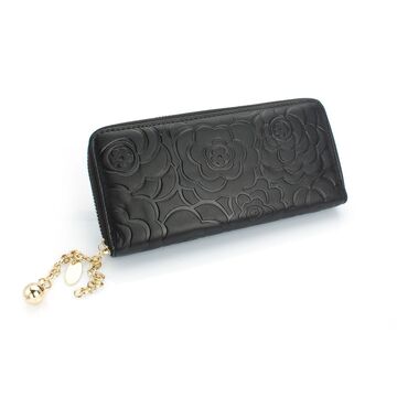 Жіночий гаманець, чорний П0213