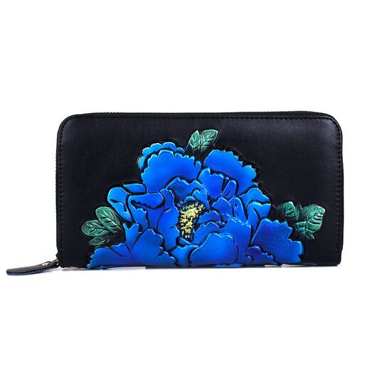 Жіночий гаманець, синій П3127