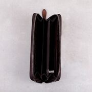 Жіночий шкіряний гаманець, коричневий П3129