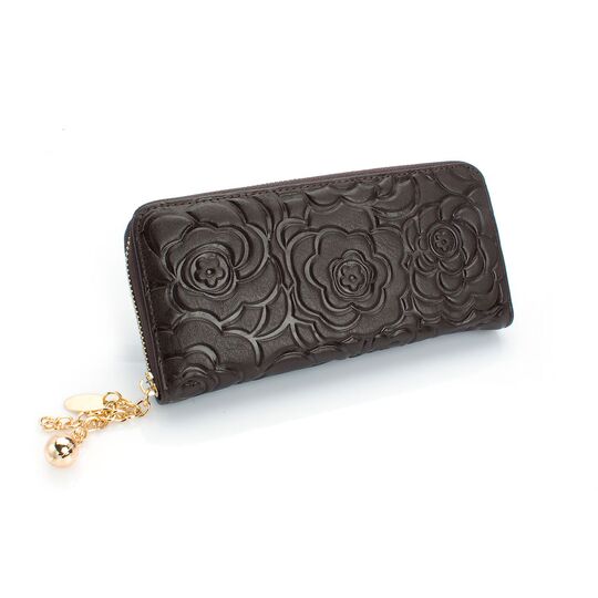 Жіночий гаманець, коричневий П0214