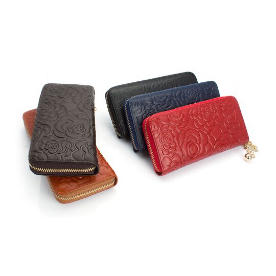 Женский кошелек, коричневый П0214