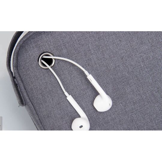 Мужская сумка на плечо "AyeBeau", серая П3132