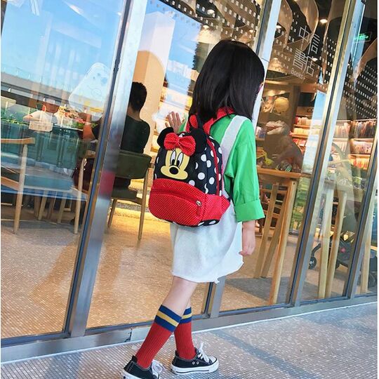 Детские рюкзаки - Детский рюкзак "Минни Маус", красный П3137