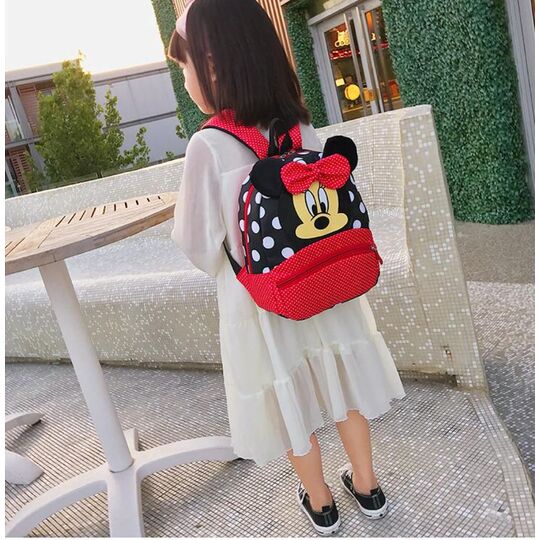 Детские рюкзаки - Детский рюкзак "Минни Маус", красный П3137