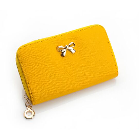 Жіночий гаманець, жовтий П0215