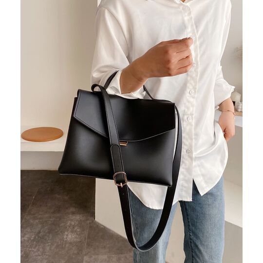 Жіноча сумка, чорна П3141