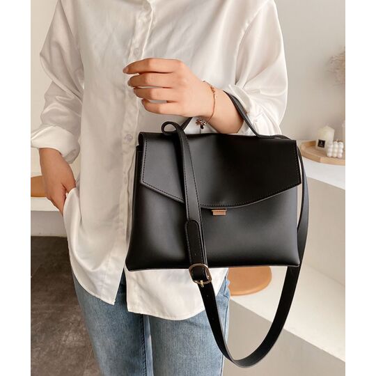 Жіноча сумка, чорна П3141