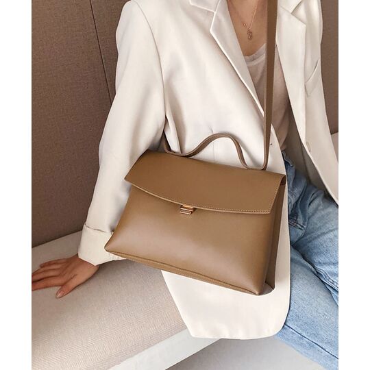 Женская сумка, коричневая П3143