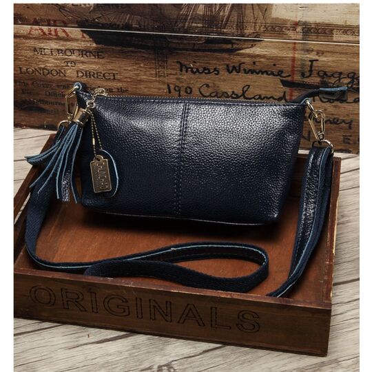 Женская сумка, синяя П3147