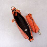 Женская сумка, оранжевая П3149