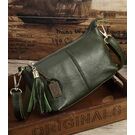 Жіноча сумка, зелена П3150