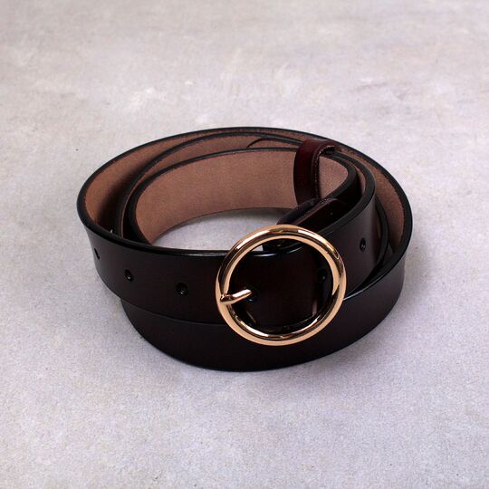 Ремень женский DWTS, коричневый П3153