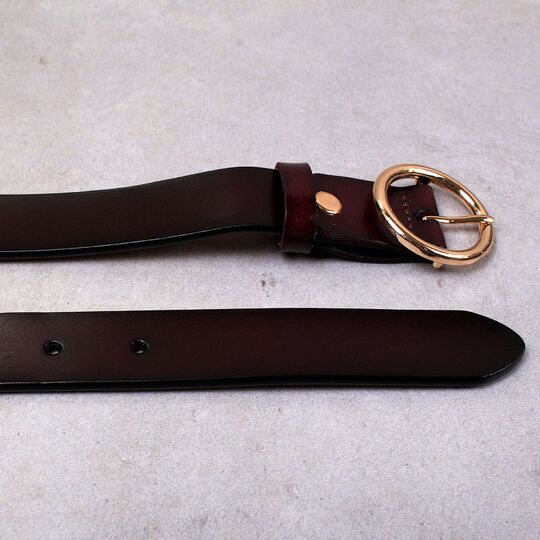 Ремень женский DWTS, коричневый П3153