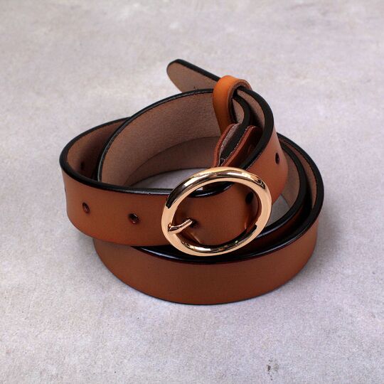 Ремень женский DWTS, коричневый П3154