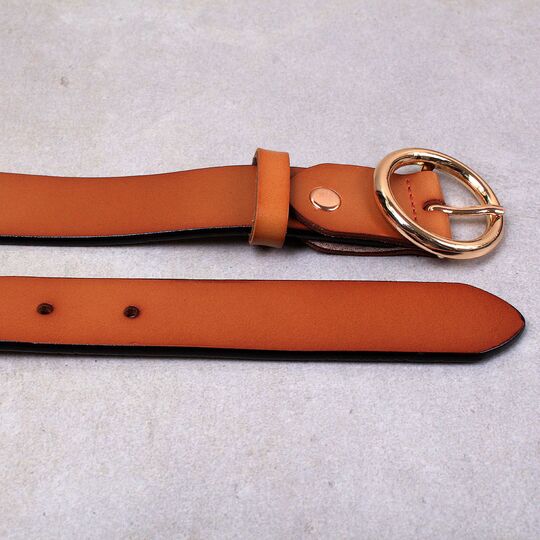 Ремень женский DWTS, коричневый П3154