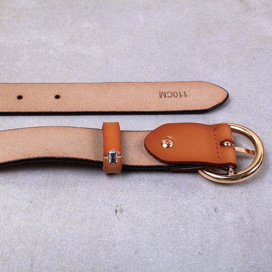 Ремень женский DWTS, коричневый П3154