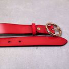 Ремень женский DWTS, красный П3155