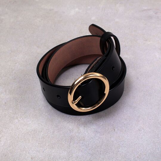 Ремень женский DWTS, черный П3157