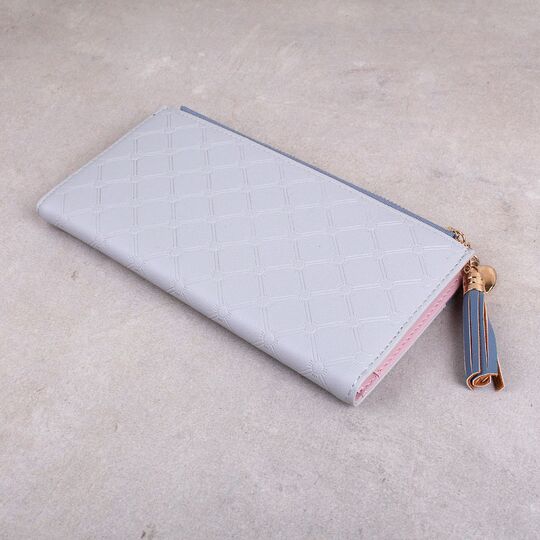 Жіночий гаманець, сірий П3159