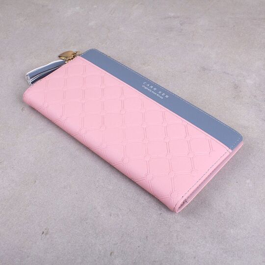 Женский кошелек, розовый П3161