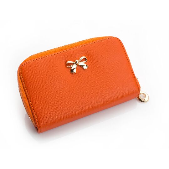 Женский кошелек, оранжевый П0218