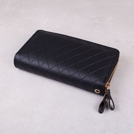 Жіночий гаманець, чорний П3166