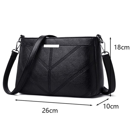 Жіноча сумка клатч, чорна П3171