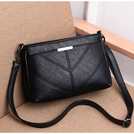 Жіноча сумка клатч, чорна П3171