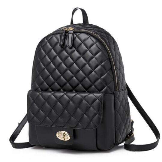 Жіночий рюкзак, чорний П3172